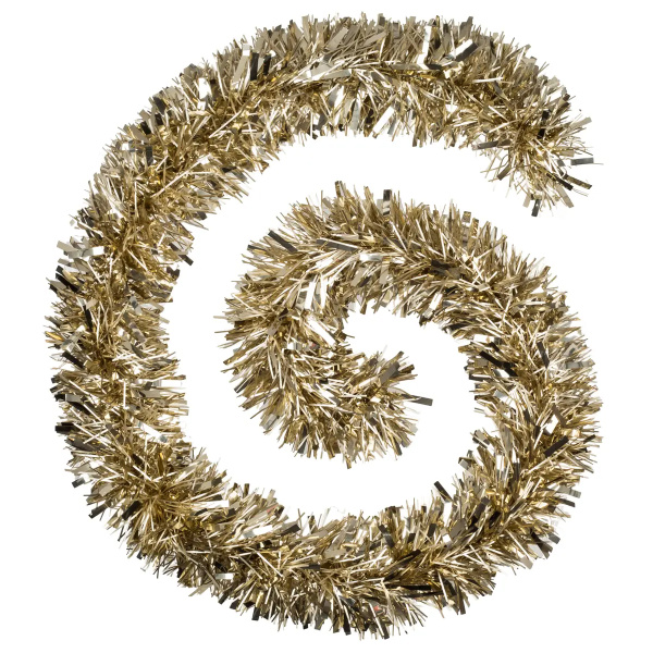 Мишура Feeric 15х200 см 8 слоев 35 микрон золотая 717061OR