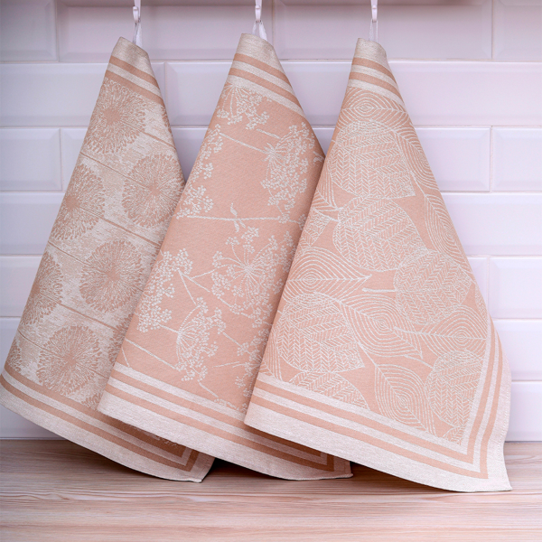 Набор полотенец Василиса Аромат природы 50х70см х3шт. Хлопок