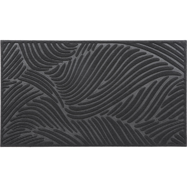 Коврик придверный Luance VAGUE 43,5х75 см черный 1474295