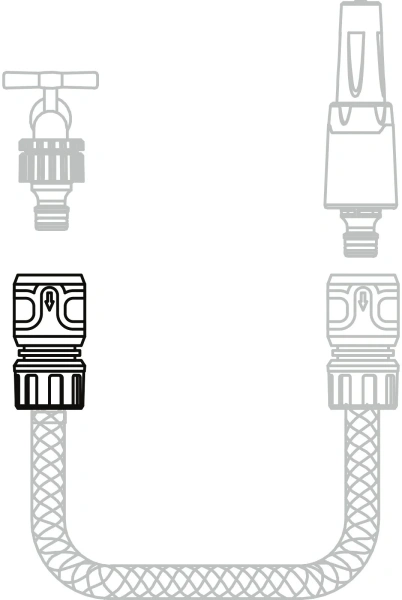 Муфта быстросъемная 1/2"(5/8") STARTUL METSA (ST6013-05-1/2)