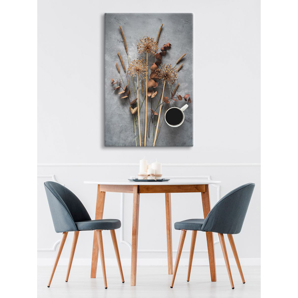 Канвас IDEA Букет сухоцветов 60х90 см CT6-44