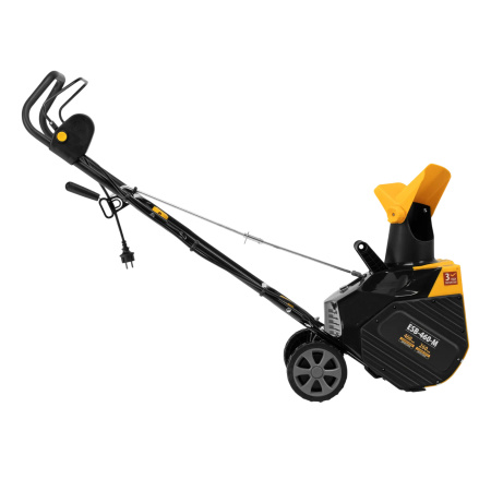 Машина снегоуборочная электрическая ESB-460-M, 1.8 кВт, металлический шнек, LED фара // Denzel