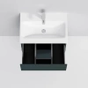 Тумба подвесная  под умыв. AM.PM GEM M90FHX06022GM 60 см, 2 ящика push-to-open, графит матовый