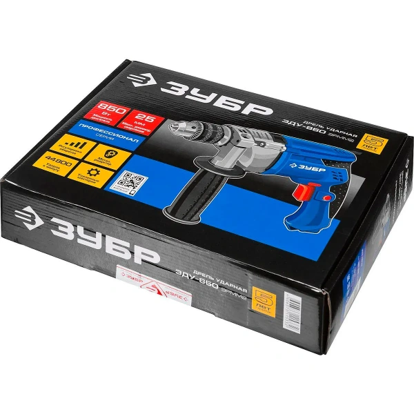 Дрель ударная ЗУБР Профессионал 850 Вт, 13 мм, мет. Корпус (ЗДУ-850 ЭРММ2)