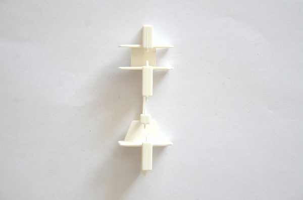 Соединитель-переходник для пластиковой потолочной шины, блистер