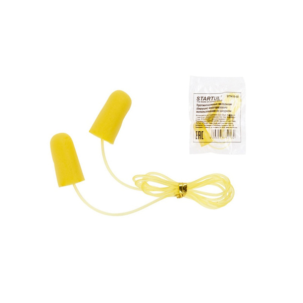 Беруши STARTUL со шнурком.