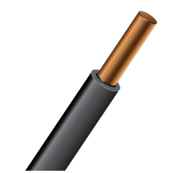 Провод ПВ 1- 2,5 (черный)
