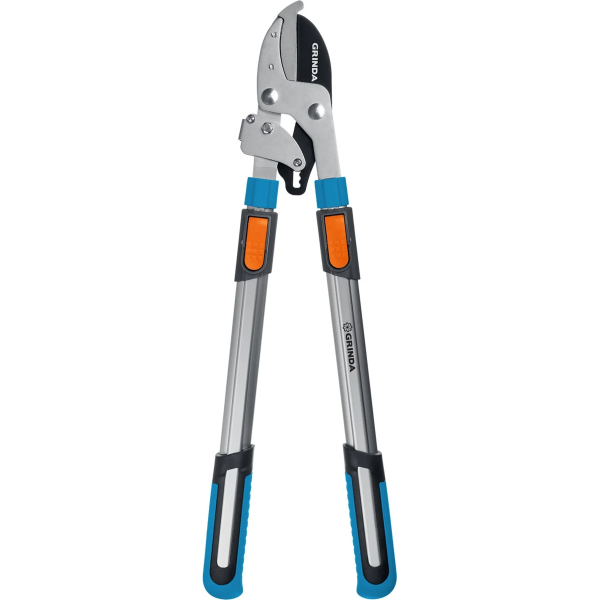 Сучкорез GRINDA, TX-980A, 645 - 885 мм, кованные лезвия, храповый механизм, телескопический, контакт