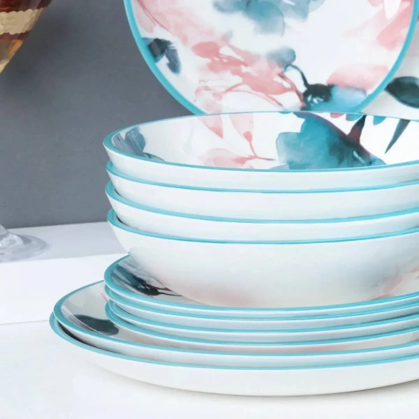 Набор столовой посуды 24 пр. DH Floral керамика SF21-24T