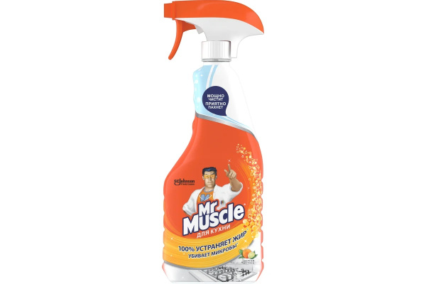 Средство чистящее для кухни Мистер Мускул Энергия цитруса с триггером 450мл