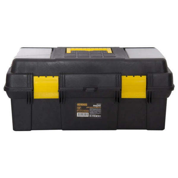 Ящик для инструмента пластмасс. 41х21х18.5 см (16") с лотком и органайз.20220 ТРЕК, арт.TR20220