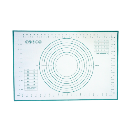 Коврик для выпечки 60х40 см силикон DH2936-BLUE