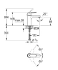 Смеситель д/р  Grohe 23327000 Eurosmart Cosmopolitan