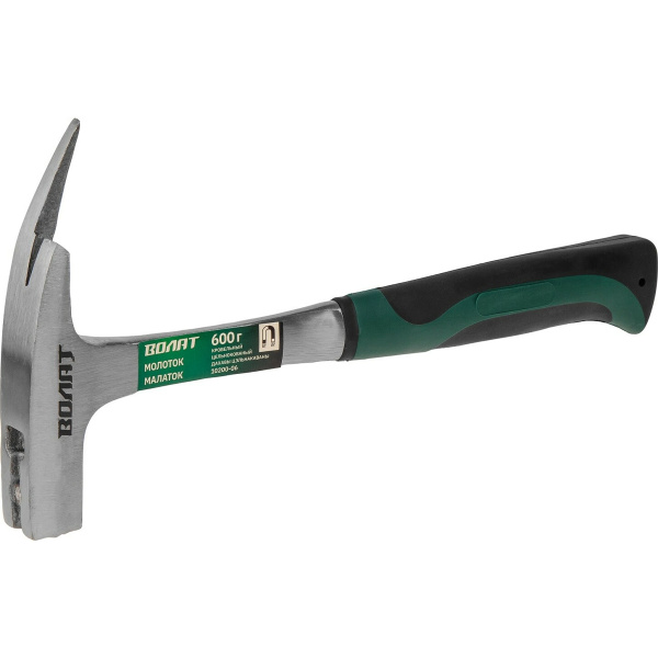 Молоток кровельный 600г широкий цельнокован. с магнитом ВОЛАТ, арт.10200-06